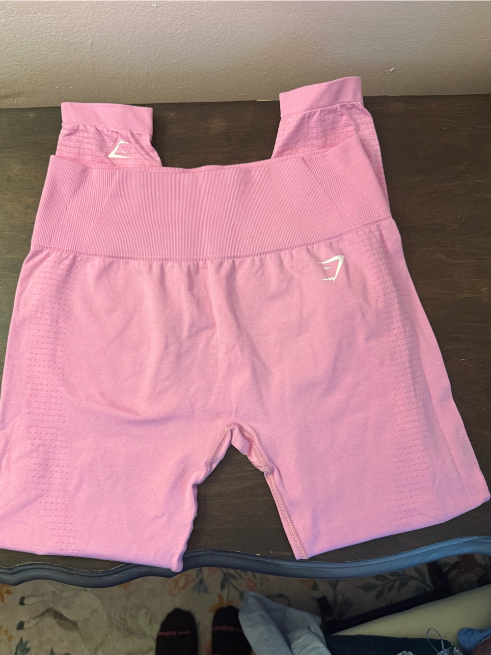 Gymshark High-Waist Seamless Vital 2.0 Leggings in Bubblegum Pink - Picture 4 of 6